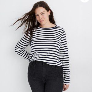 Madewell NWT Northside Vintage Long-Sleeve Tee